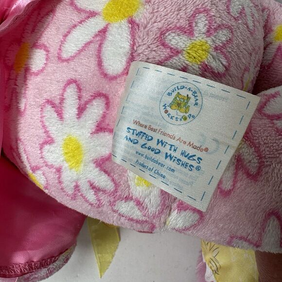 Build A Bear Pink 16" Plush Lot of 2 Bunny Rabbit Daisy & Disney Princess Bear C - Picture 5 of 16